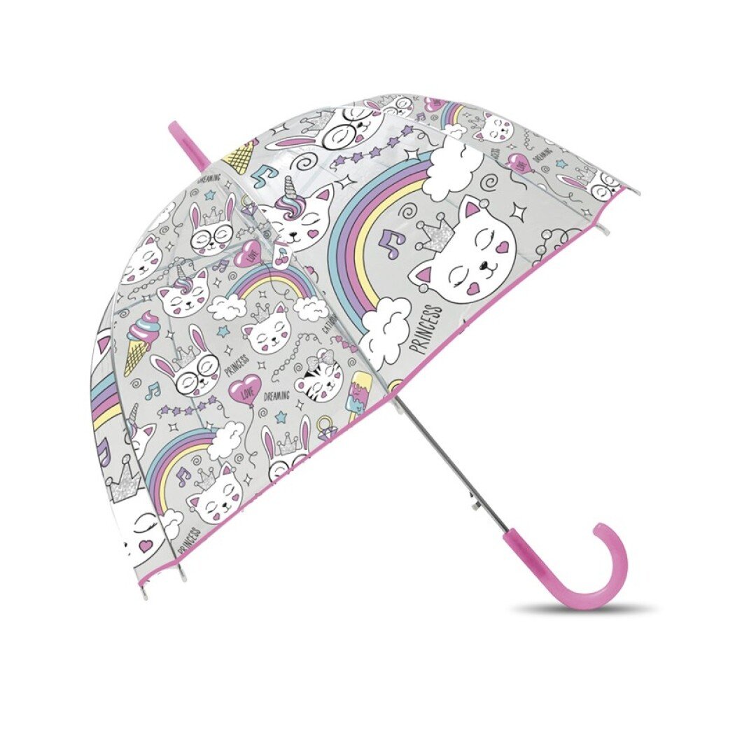 Paraguas Transparente “Gatos”