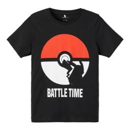 Camiseta Pokémon Negra Niño