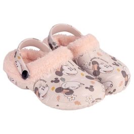 2300006161-Zapatillas de Casa Zueco con Borreguillo “Minnie Mouse” Cerdá