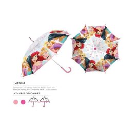 WD14769-Paraguas Transparente “Princesas” Disney