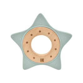 31303020059-Mordedor de silicona y madera “Star” Menta